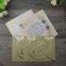 Gold Wedding Invitation Pocket Invitation Cheap Card Wholesale